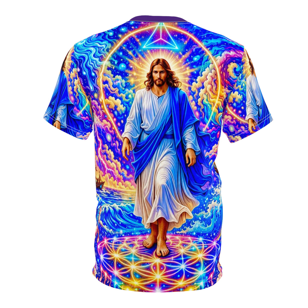 Resplendent Faith Unisex Cut & Sew Tee (AOP)