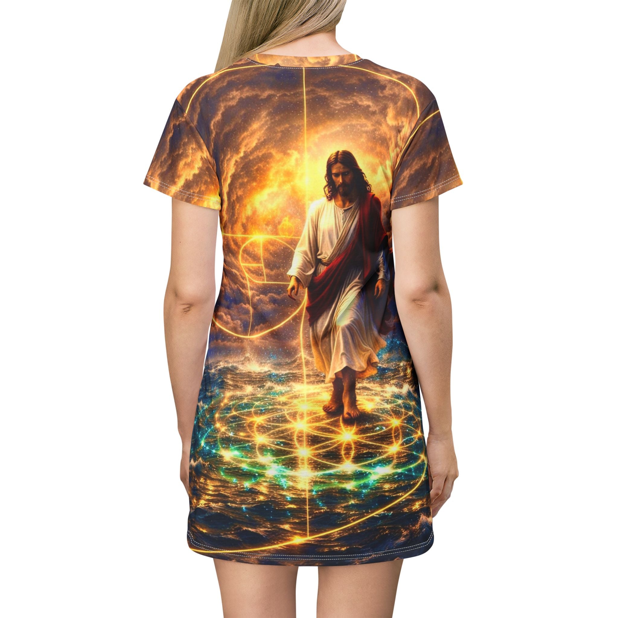 The Storm T-Shirt Dress (AOP)