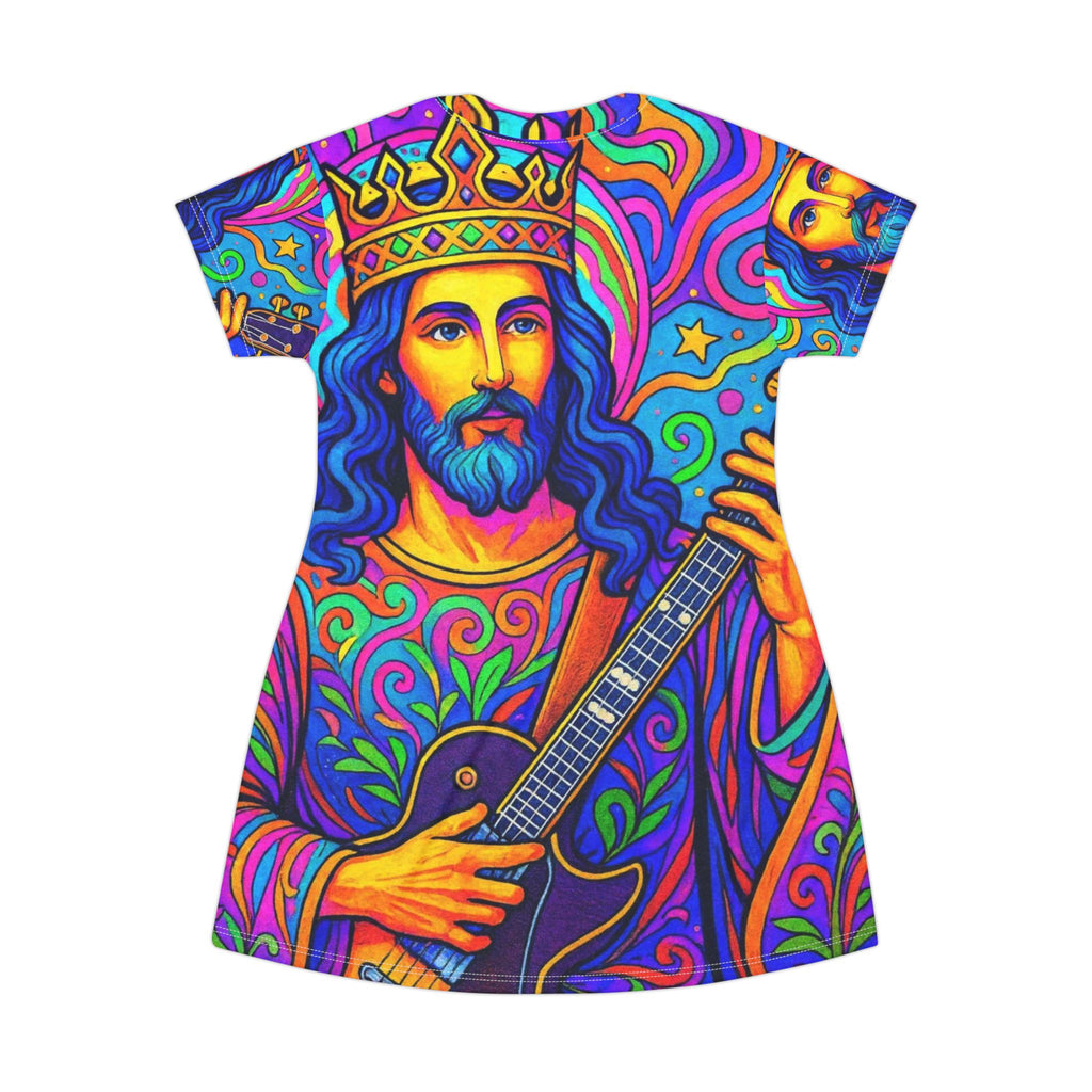 The Official Slamjo Jesus T-Shirt Dress (AOP)