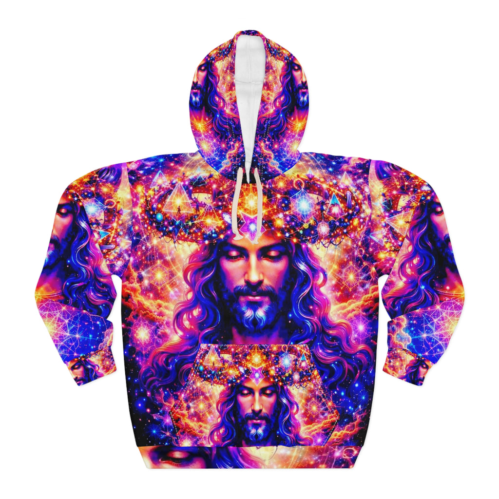 Crown of Light Unisex Pullover Hoodie (AOP)