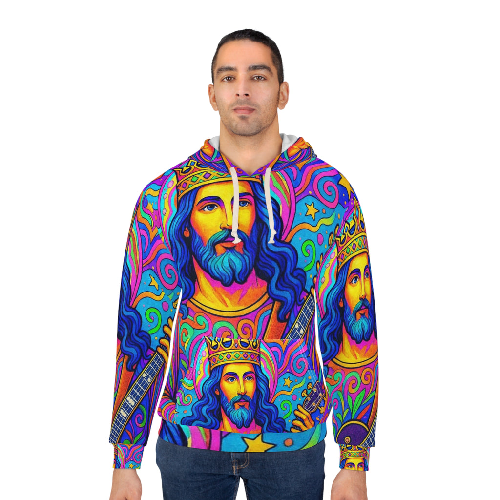 The Official Slamjo Jesus Unisex Pullover Hoodie (AOP)