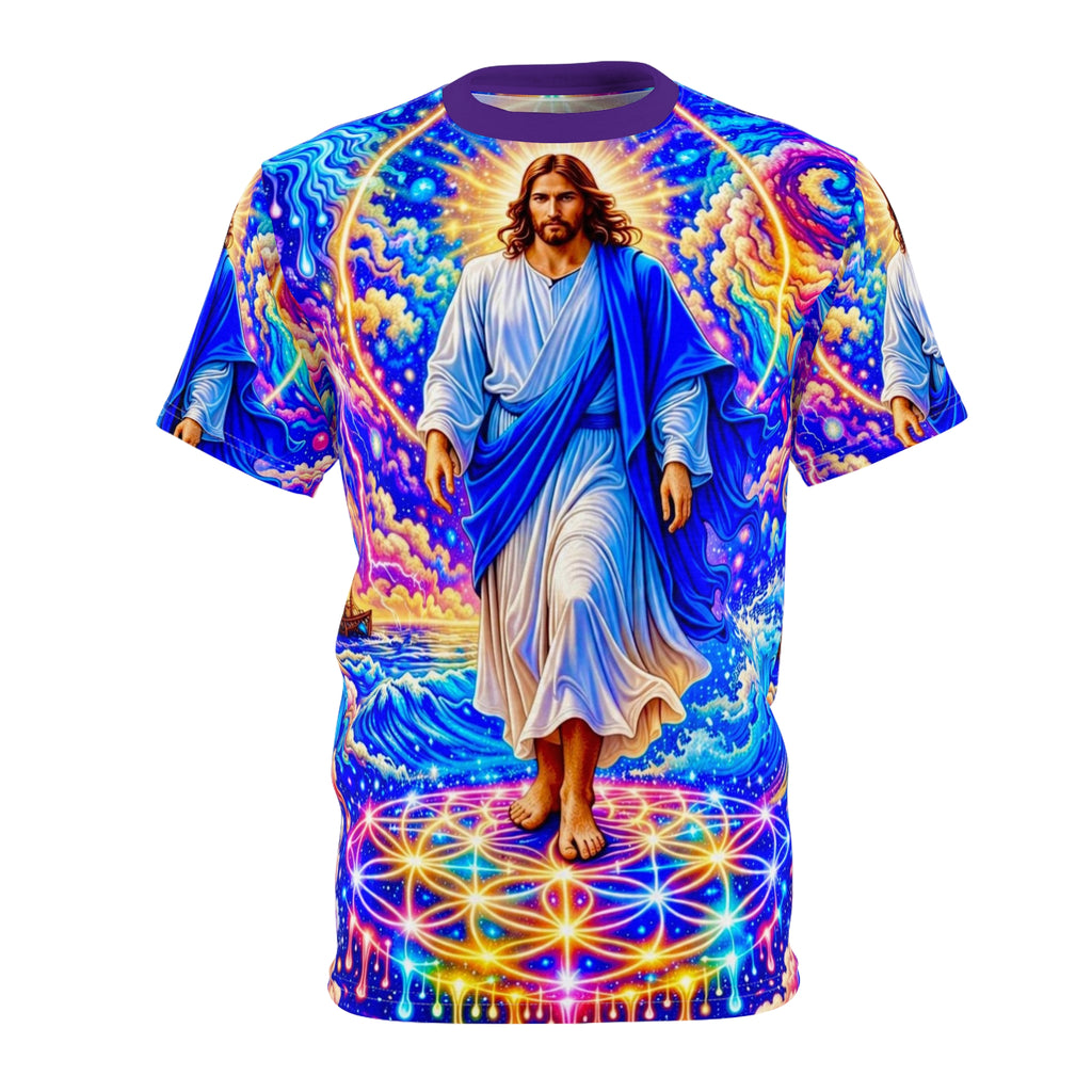 Resplendent Faith Unisex Cut & Sew Tee (AOP)