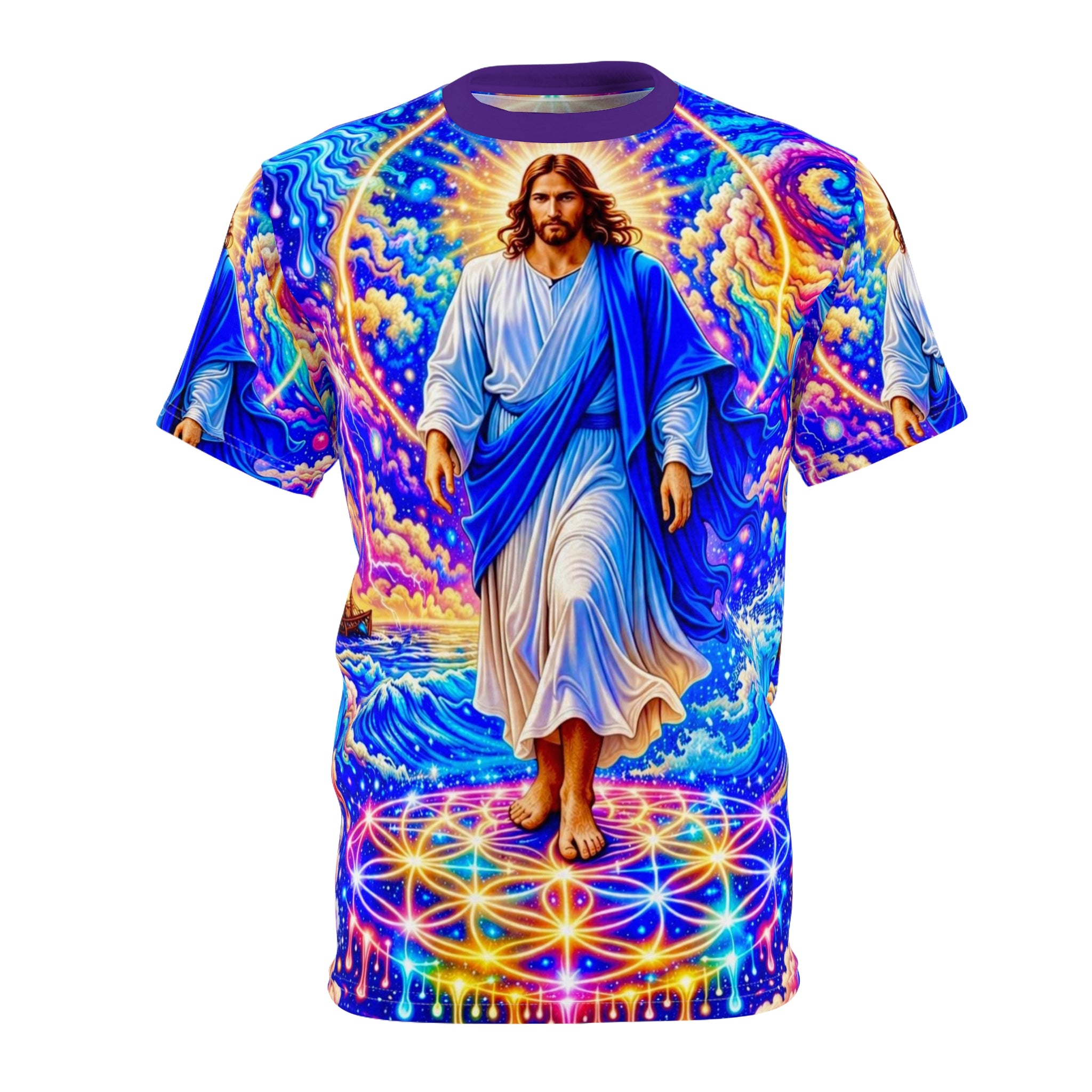 Resplendent Faith Unisex Cut & Sew Tee (AOP)