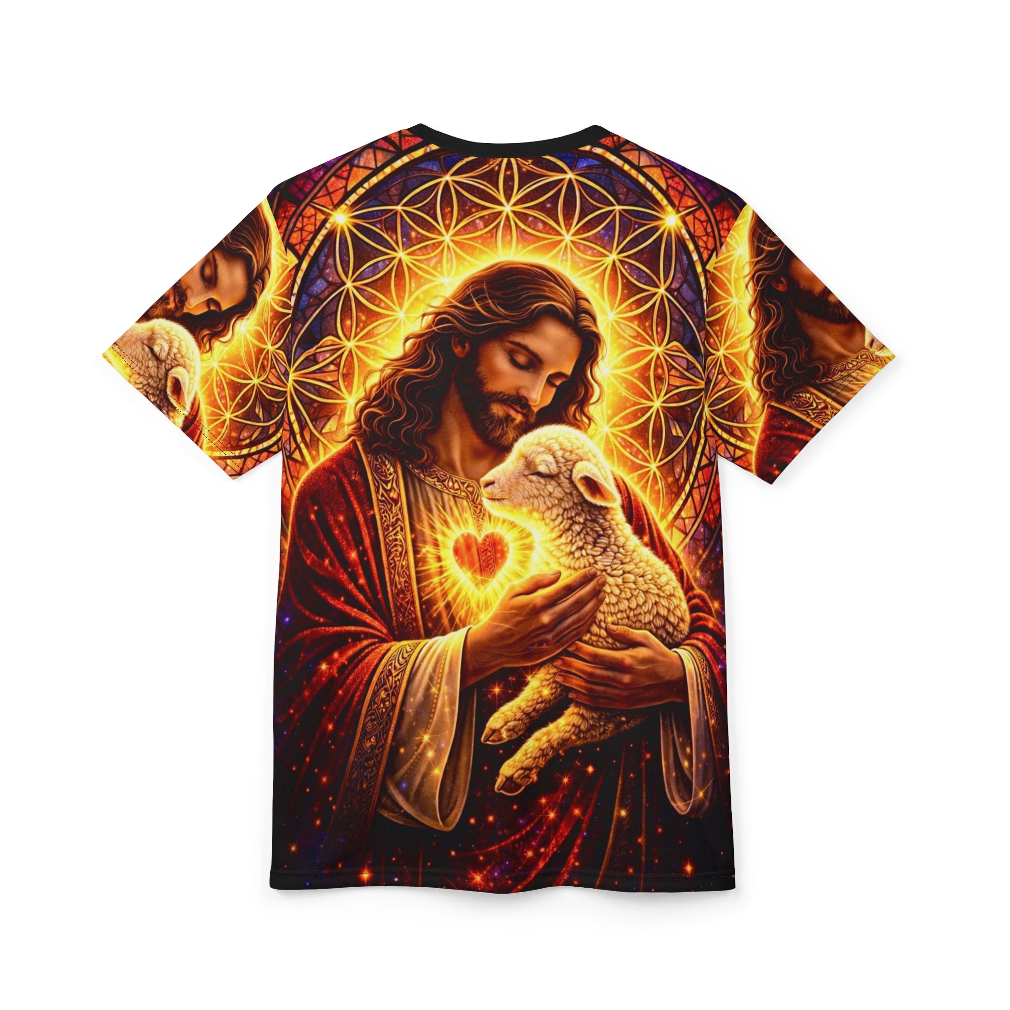 Lamb of God Unisex Cut & Sew Tee (AOP)