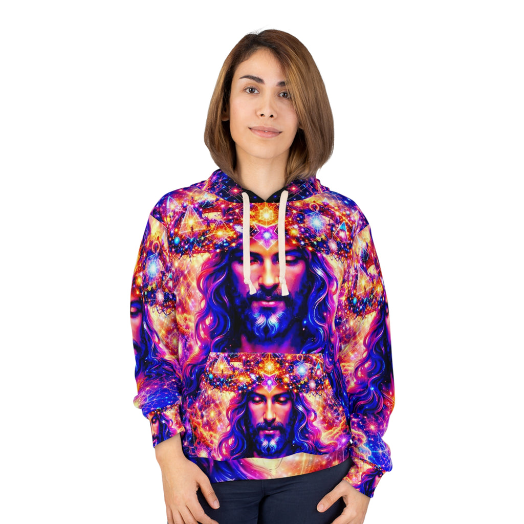 Crown of Light Unisex Pullover Hoodie (AOP)