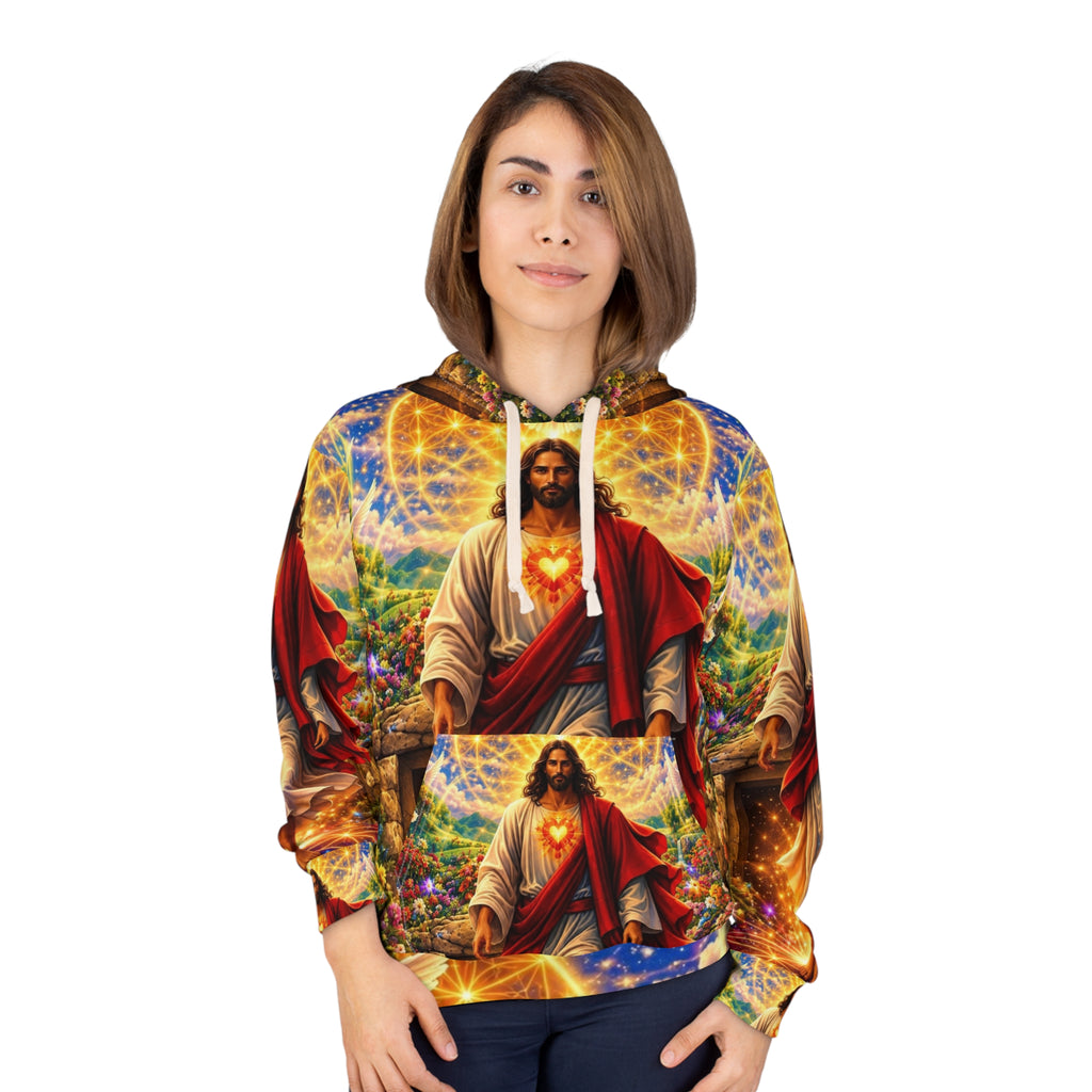 Radiant Ascension Unisex Pullover Hoodie (AOP)
