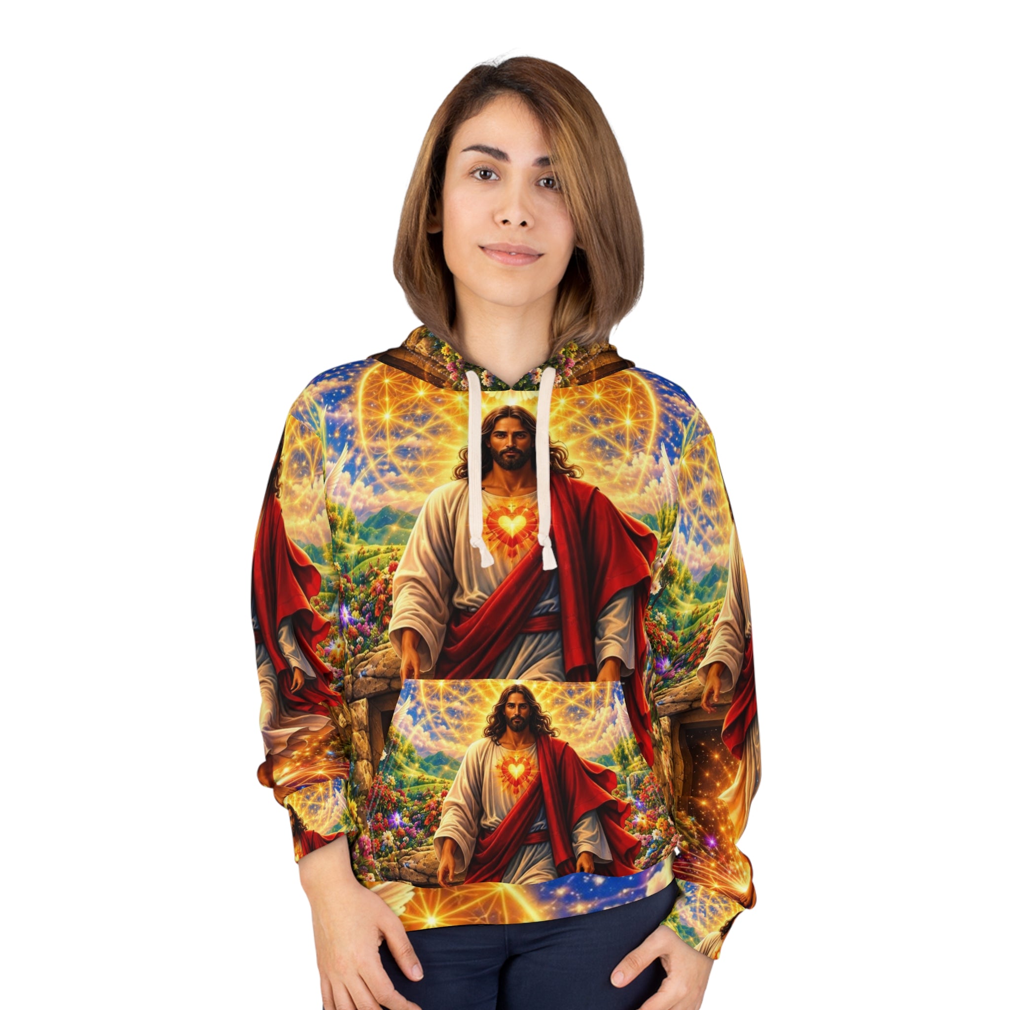 Radiant Ascension Unisex Pullover Hoodie (AOP)