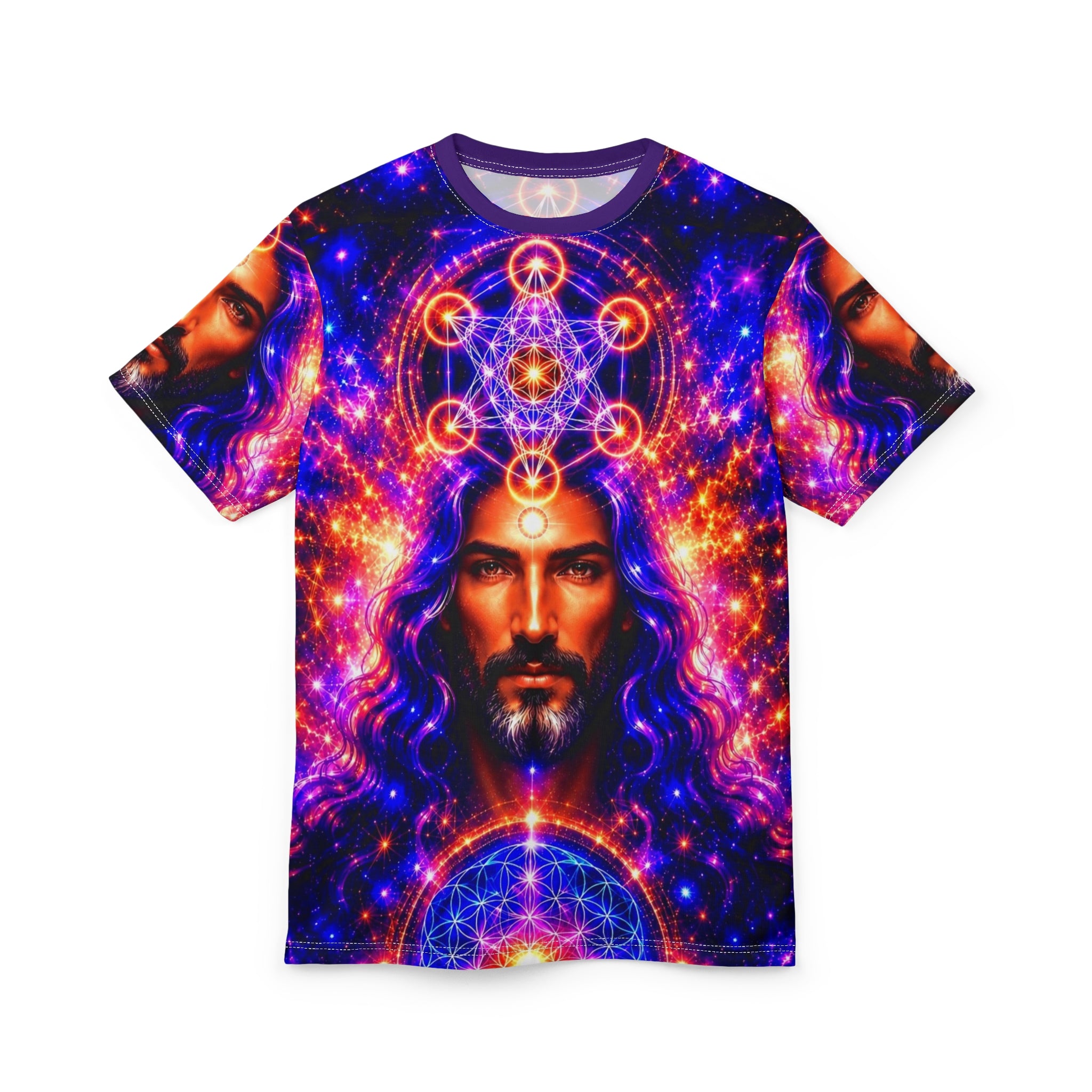 Crown of Light Unisex Cut & Sew Tee (AOP)