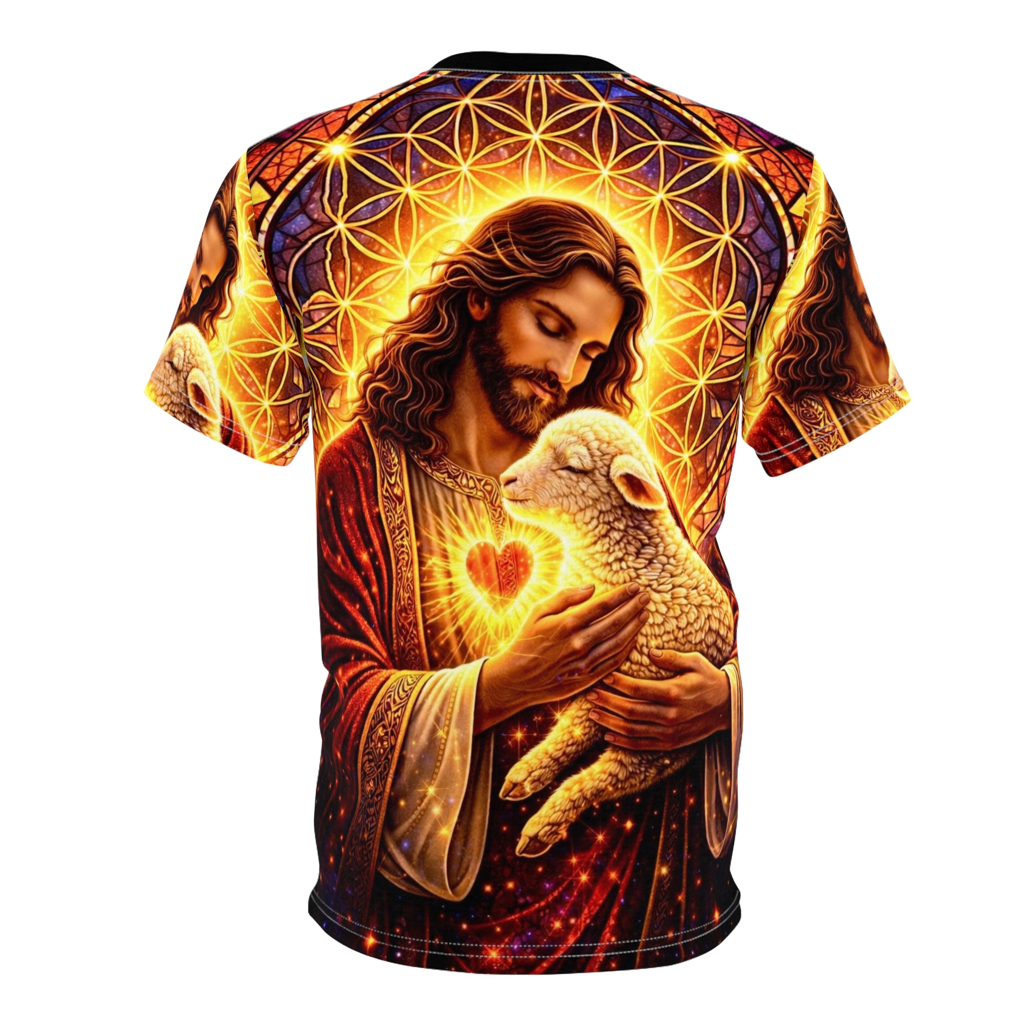 Lamb of God Unisex Cut & Sew Tee (AOP)