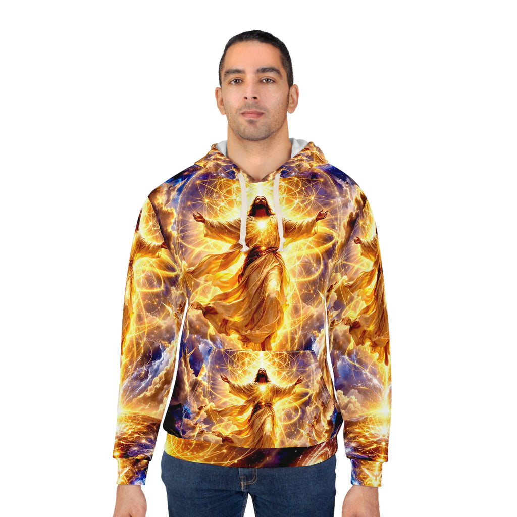 Celestial Resurrection Unisex Pullover Hoodie (AOP)