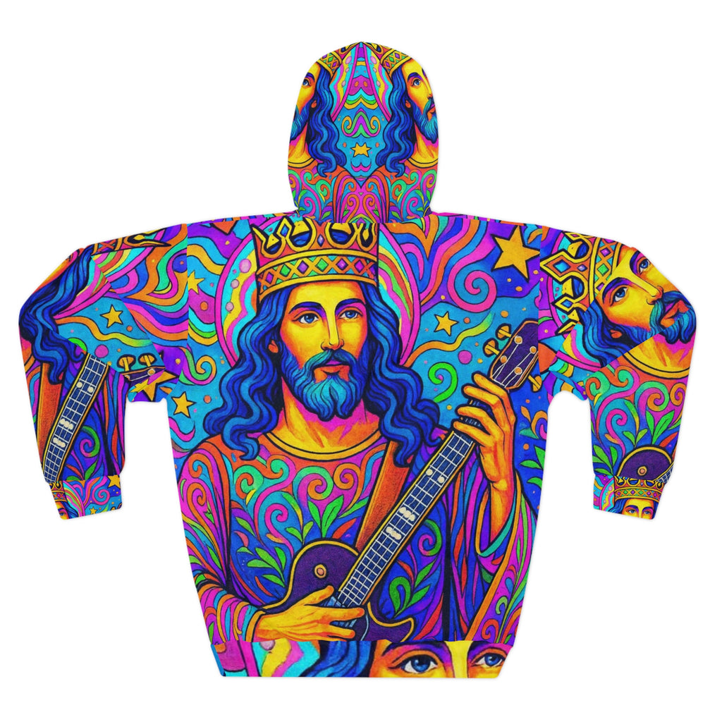 The Official Slamjo Jesus Unisex Pullover Hoodie (AOP)
