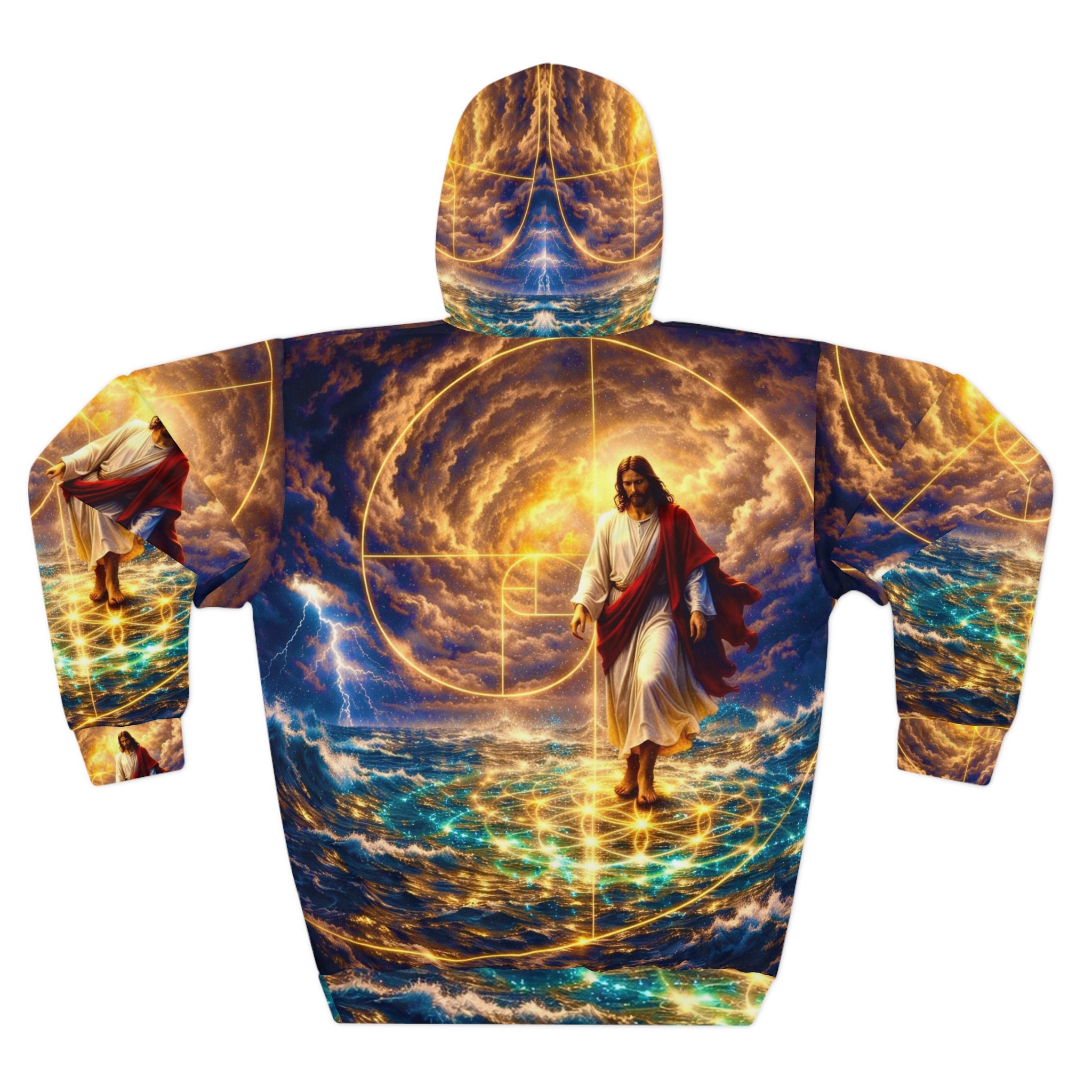 The Storm Unisex Pullover Hoodie (AOP)