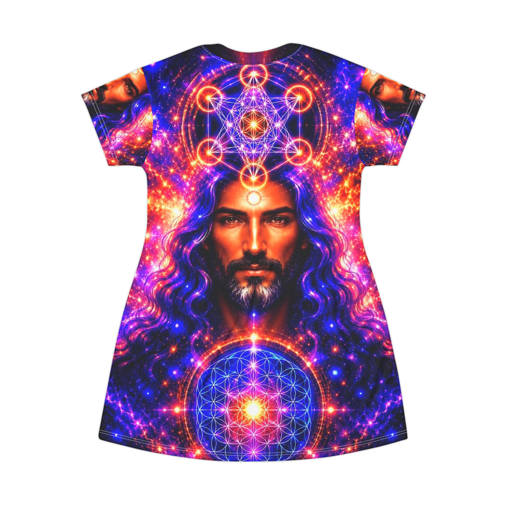 Crown of Light T-Shirt Dress (AOP)