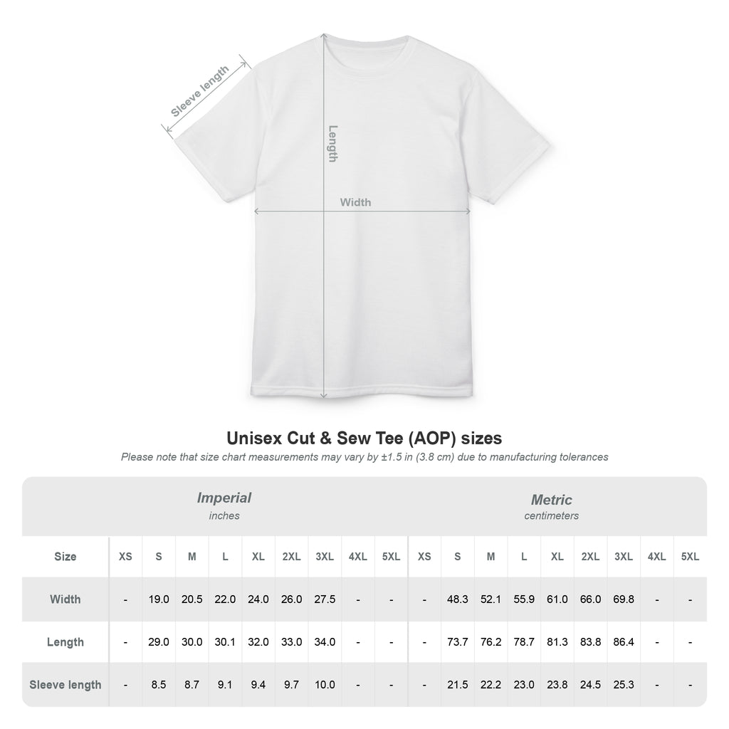 Lamb of God Unisex Cut & Sew Tee (AOP)