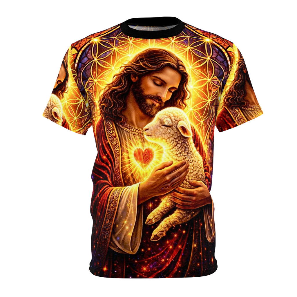 Lamb of God Unisex Cut & Sew Tee (AOP)