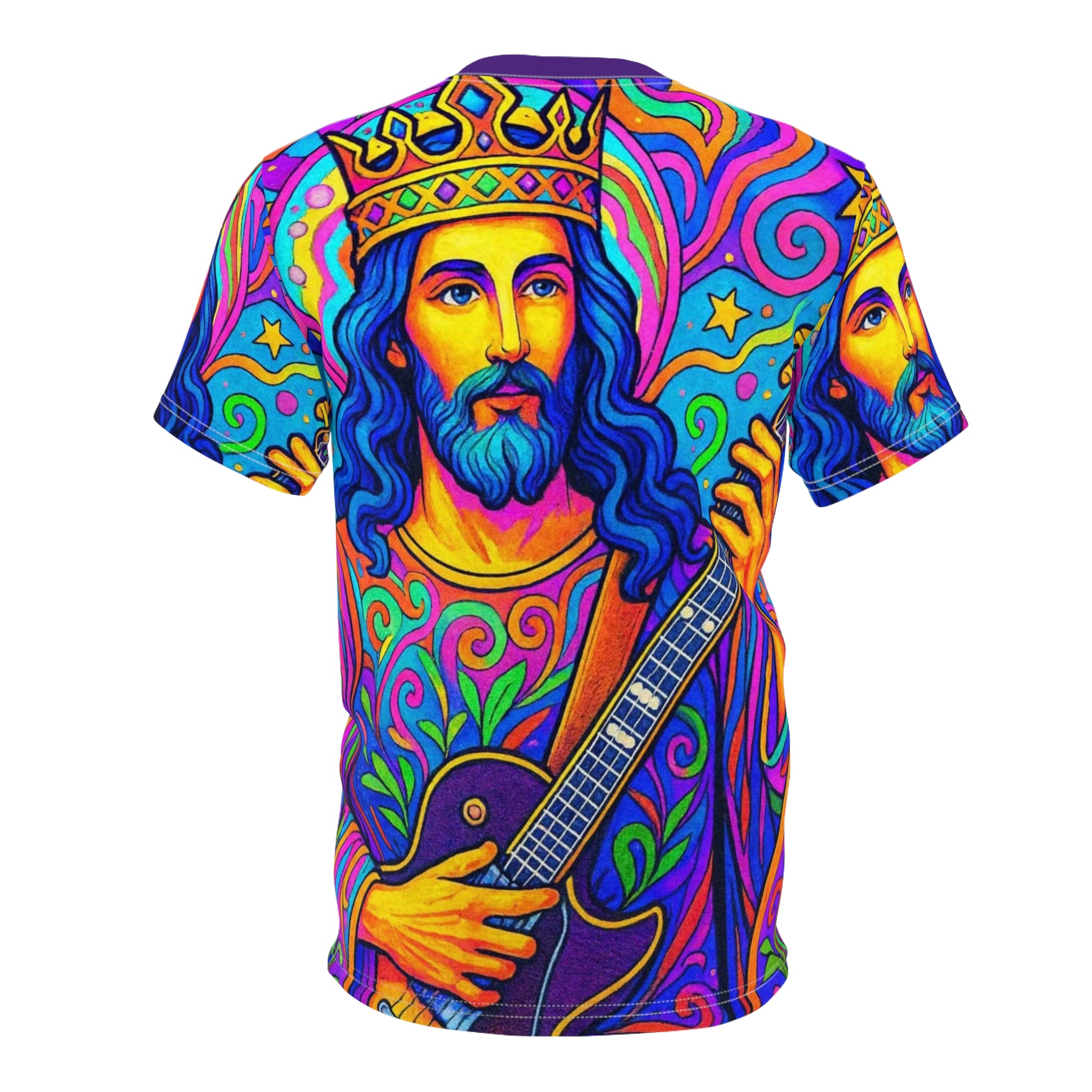 The Official Slamjo Jesus Unisex Cut & Sew Tee (AOP)