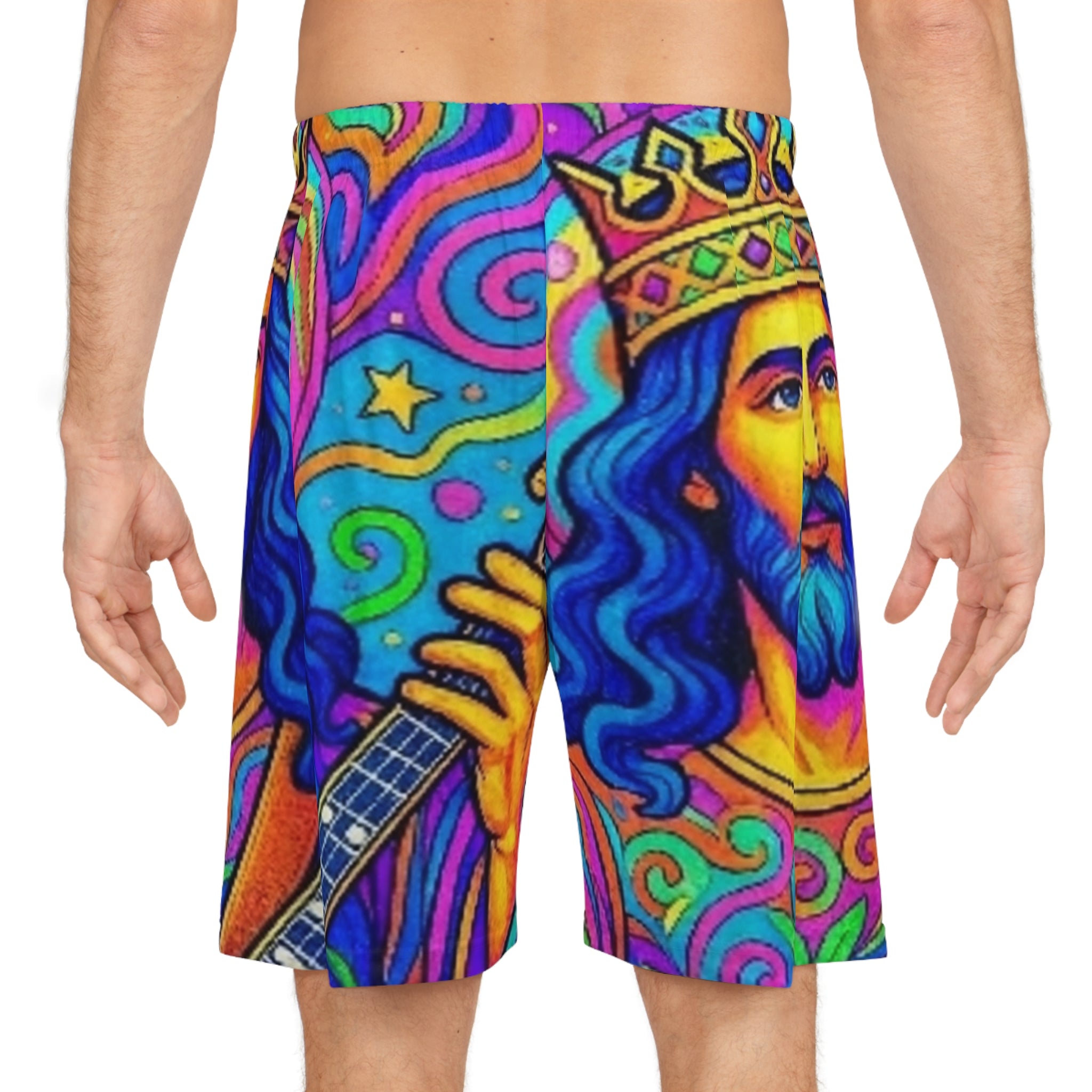 Slamjo Jesus Basketball Shorts