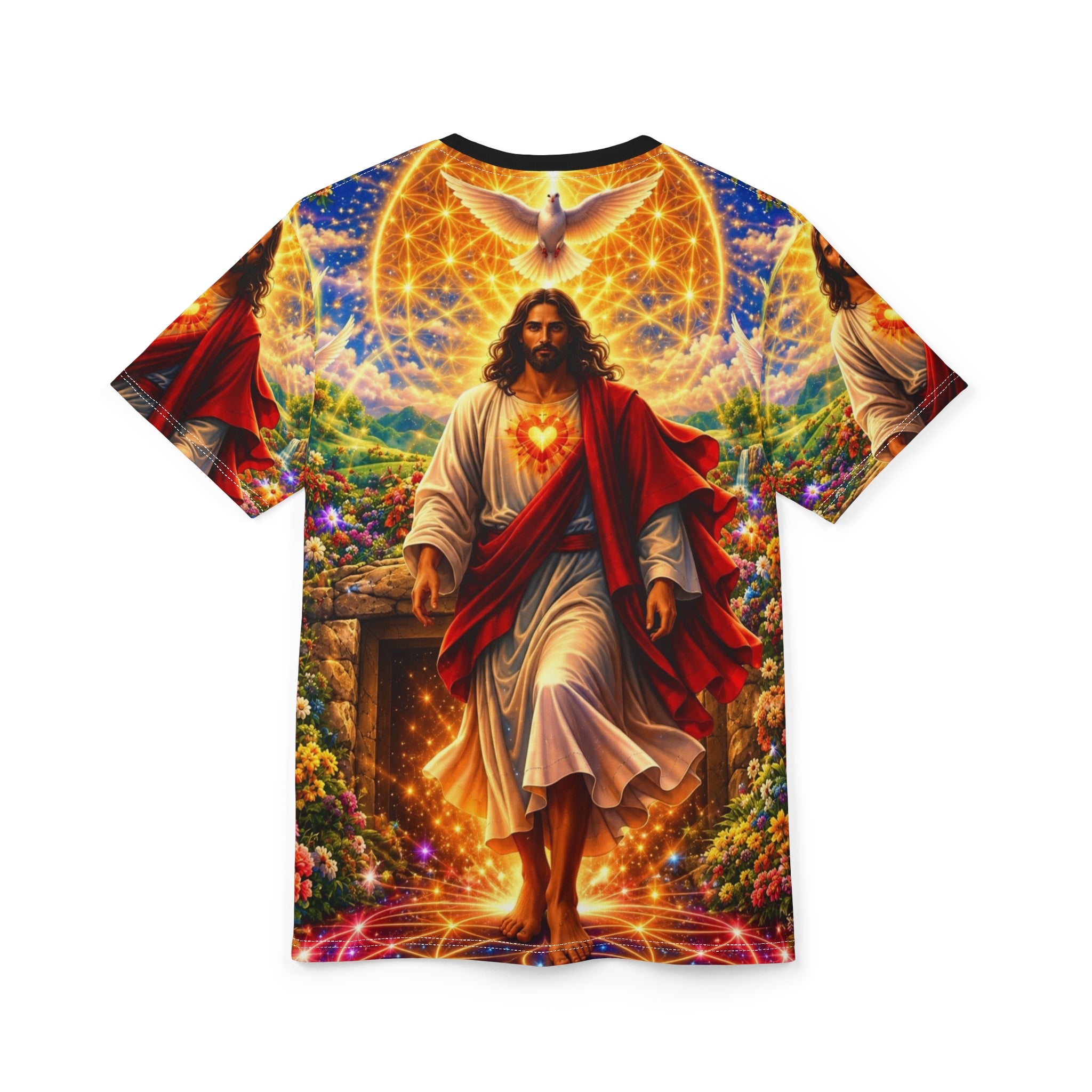 Radiant Ascension Unisex Cut & Sew Tee (AOP)