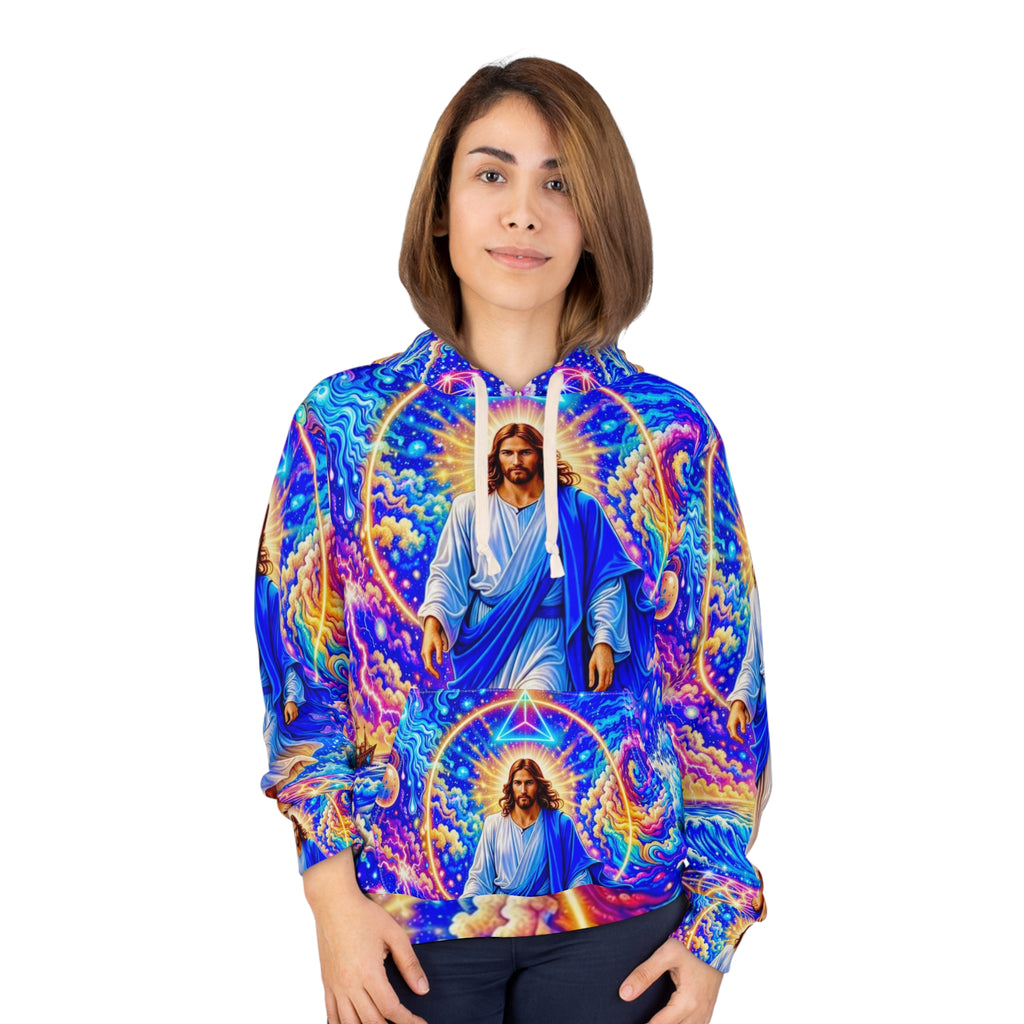 Resplendent Faith Unisex Pullover Hoodie (AOP)
