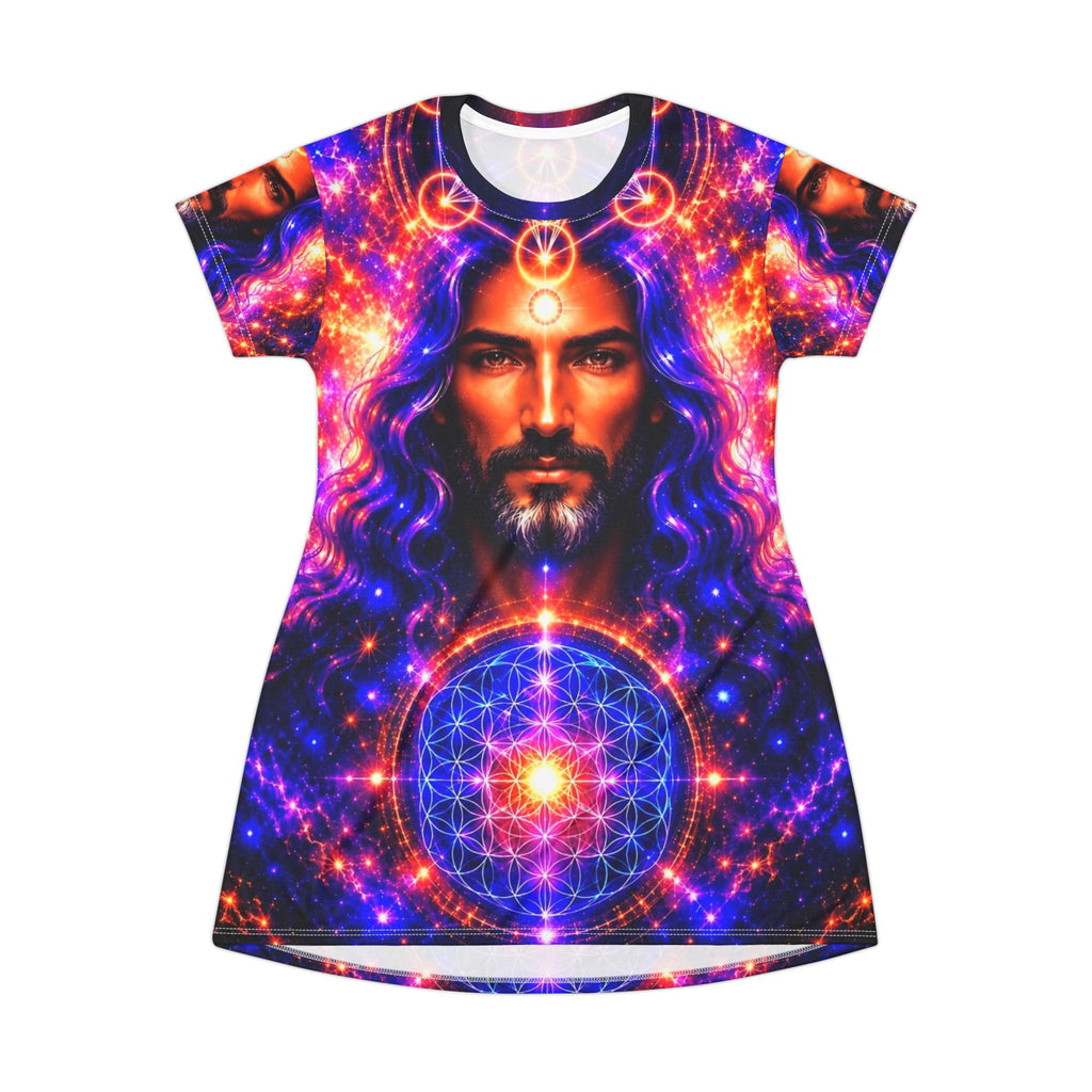 Crown of Light T-Shirt Dress (AOP)