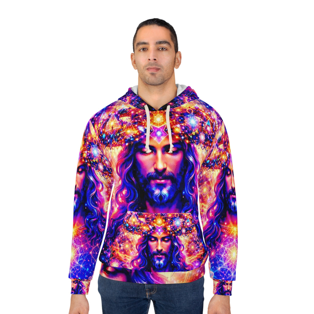 Crown of Light Unisex Pullover Hoodie (AOP)