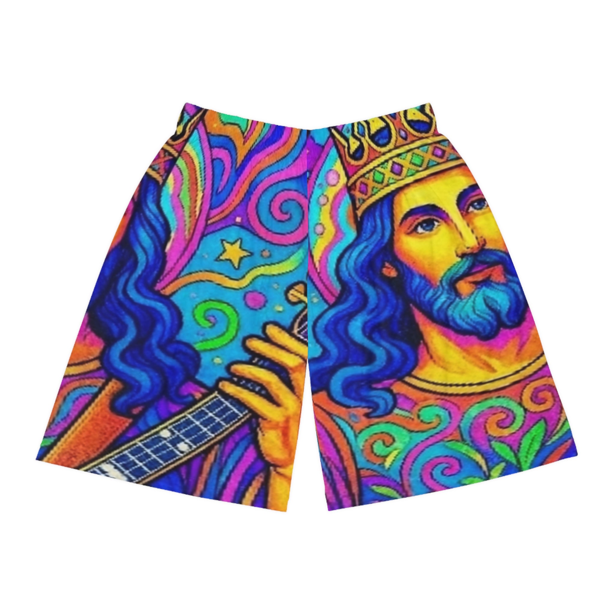 Slamjo Jesus Basketball Shorts