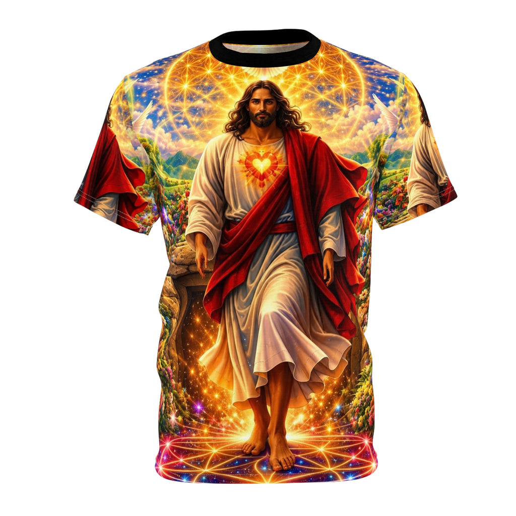Radiant Ascension Unisex Cut & Sew Tee (AOP)