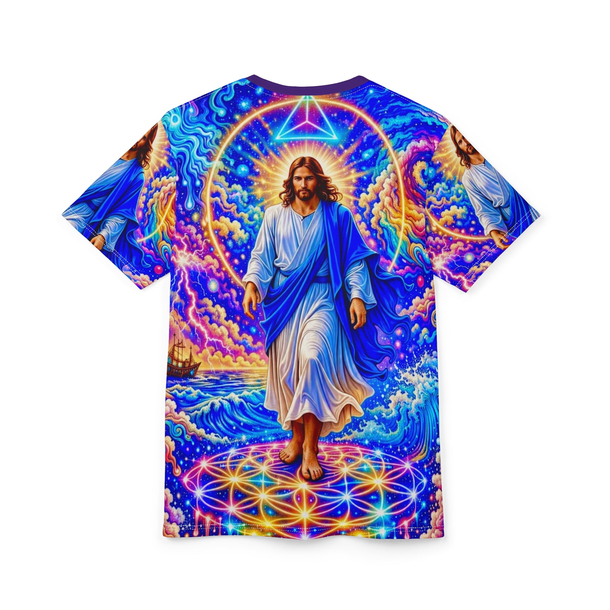 Resplendent Faith Unisex Cut & Sew Tee (AOP)