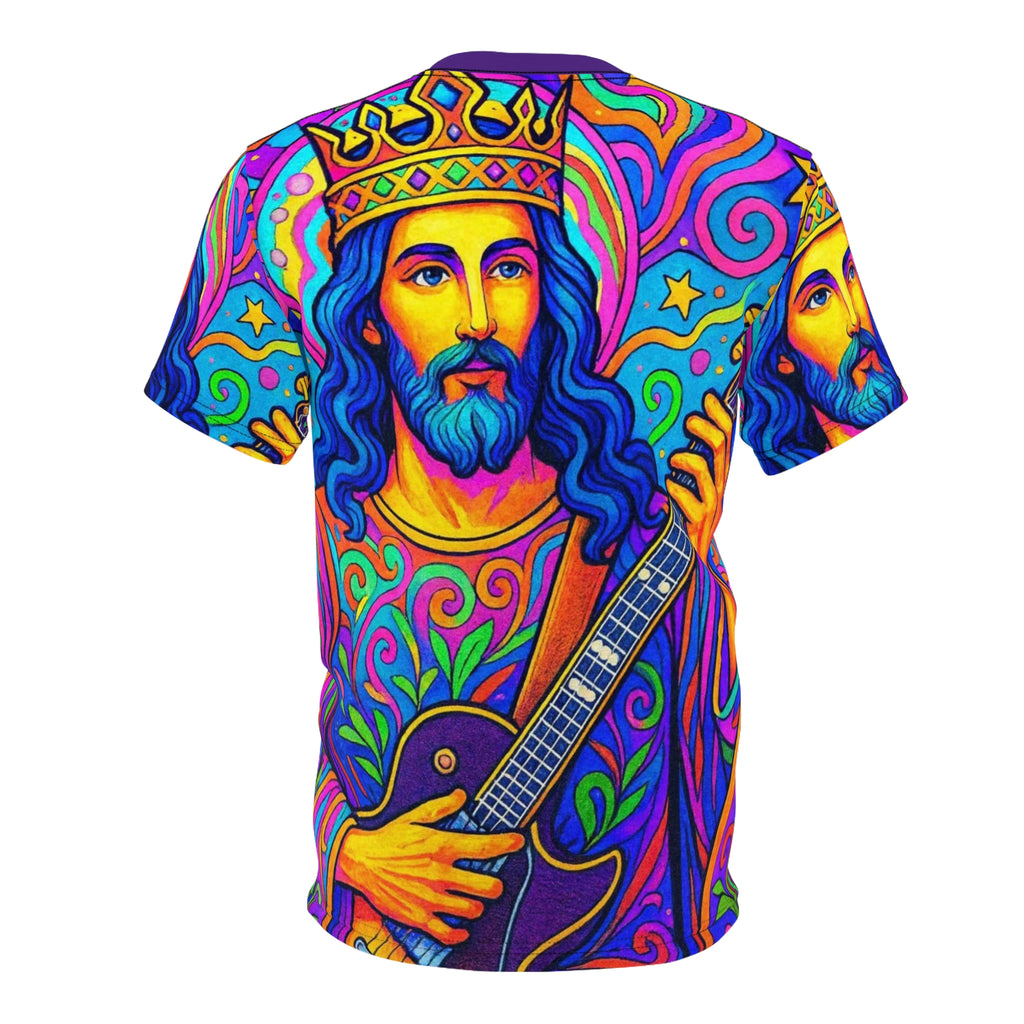 The Official Slamjo Jesus Unisex Cut & Sew Tee (AOP)