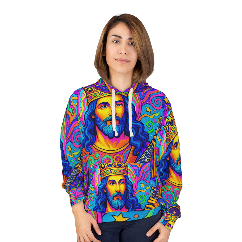 The Official Slamjo Jesus Unisex Pullover Hoodie (AOP)