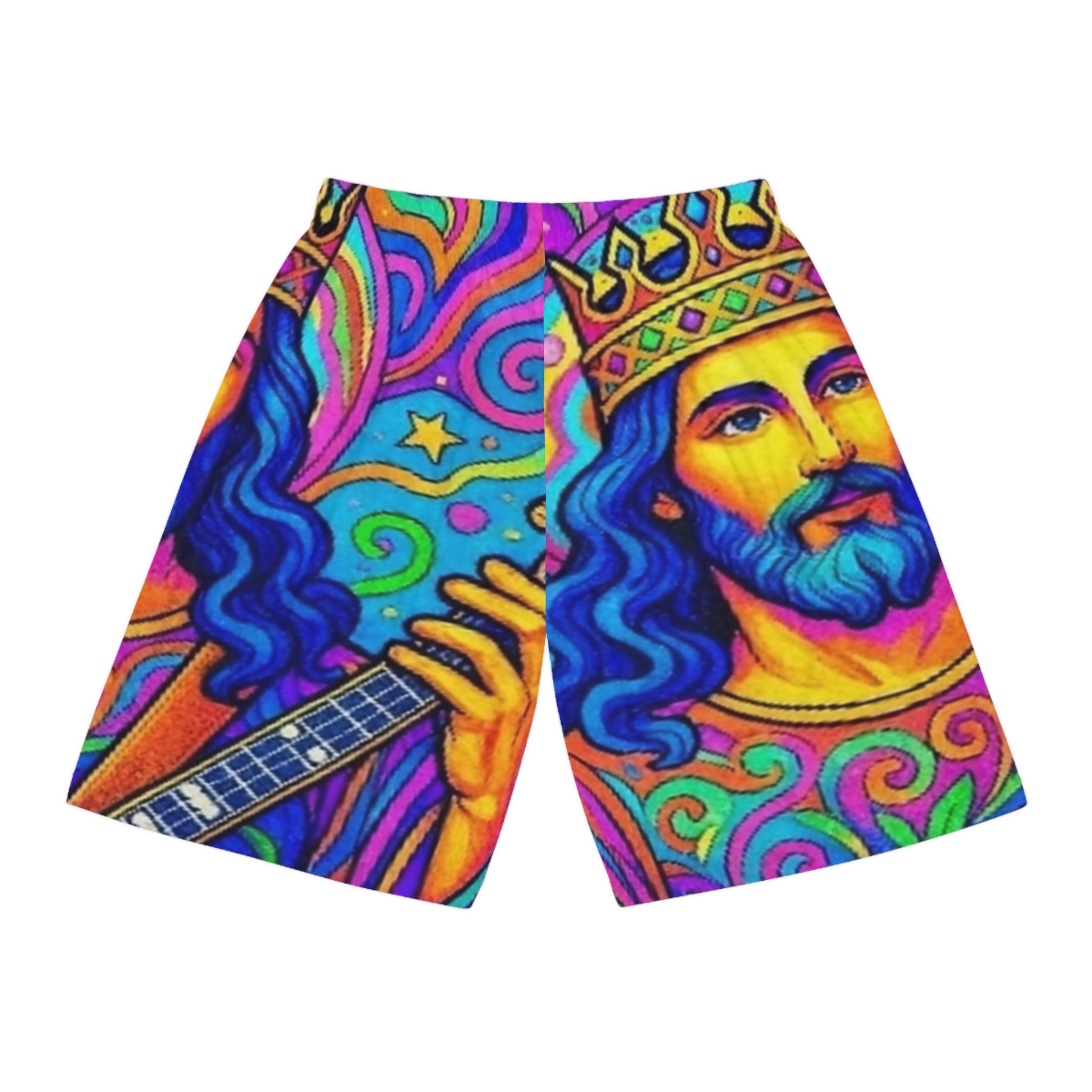 Slamjo Jesus Basketball Shorts