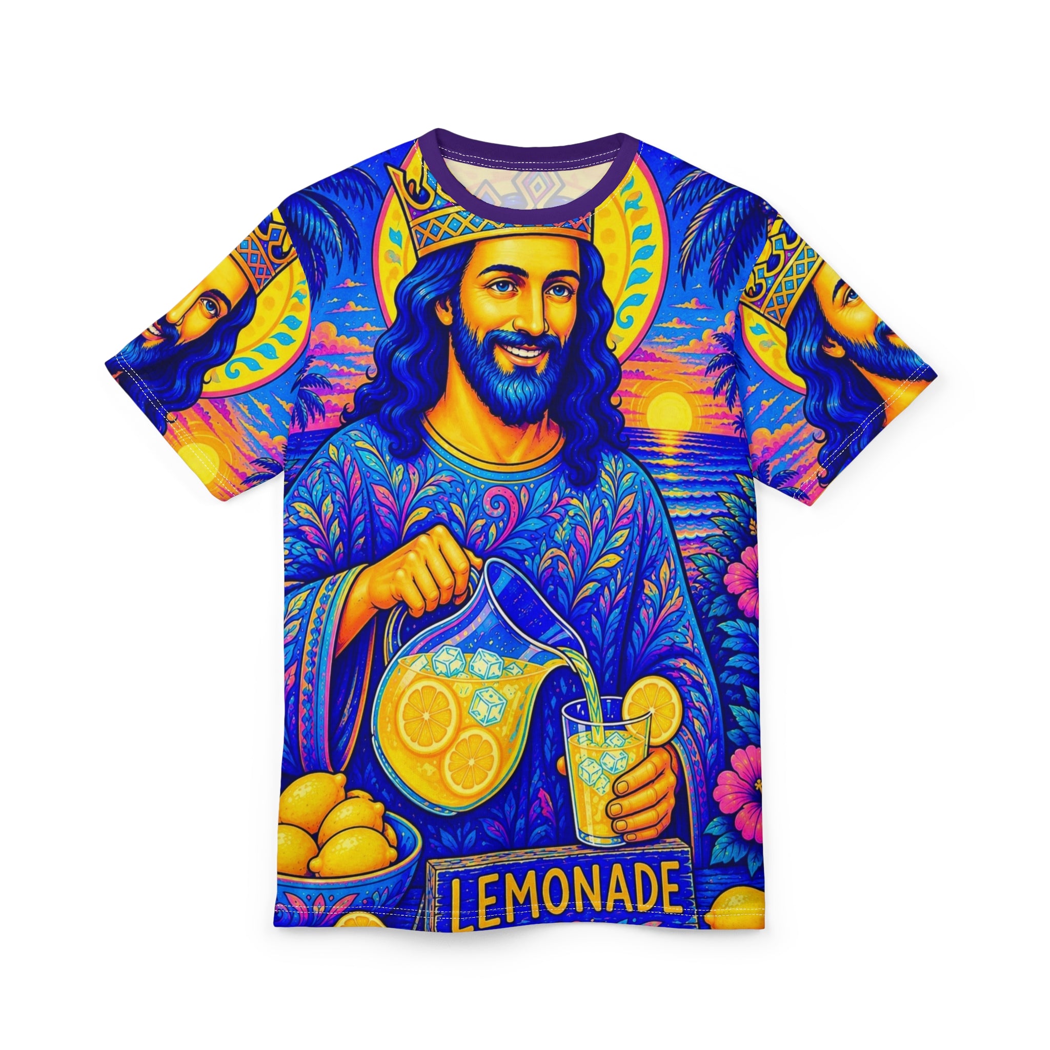 Jesus Making Lemonade Cut & Sew Tee (AOP)