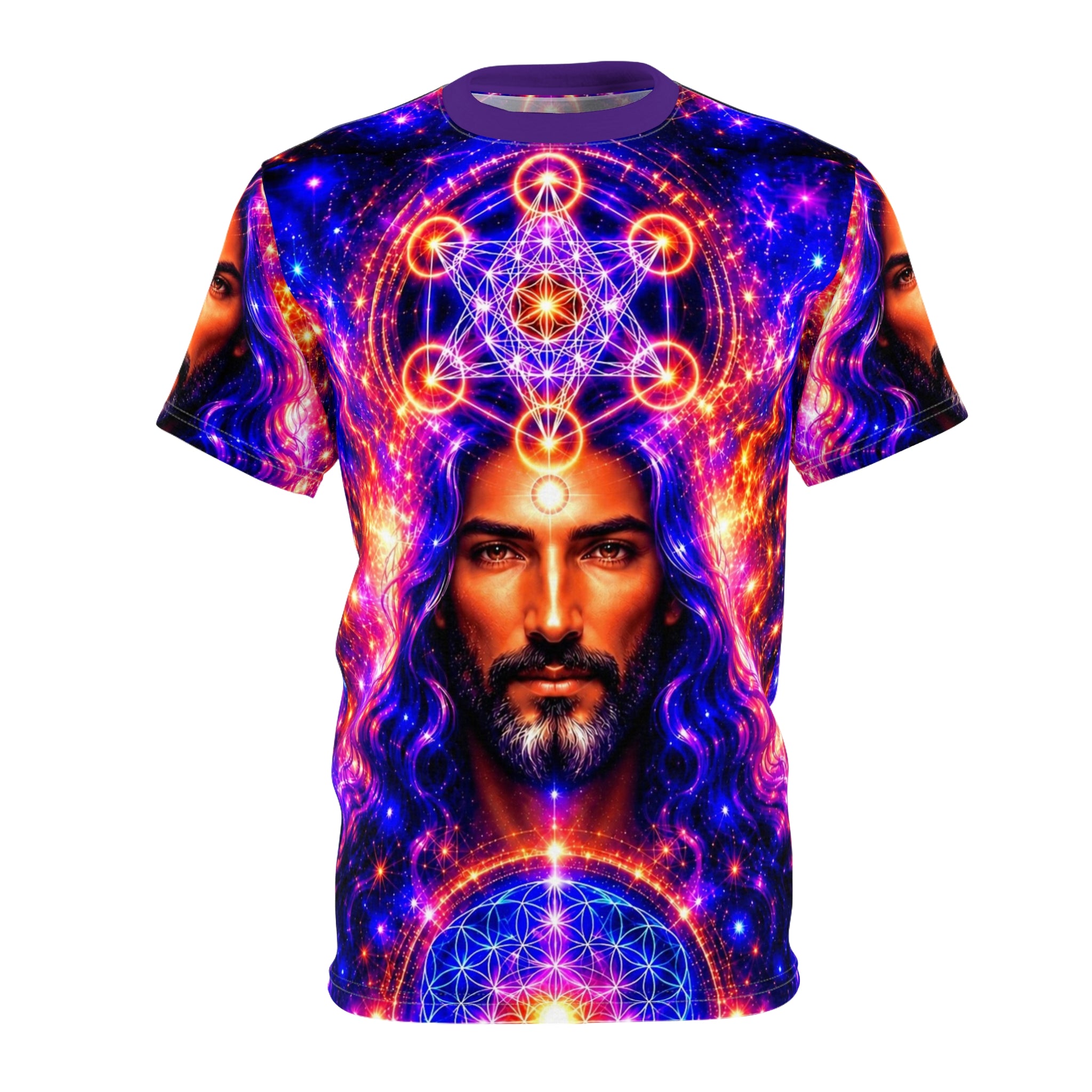Crown of Light Unisex Cut & Sew Tee (AOP)