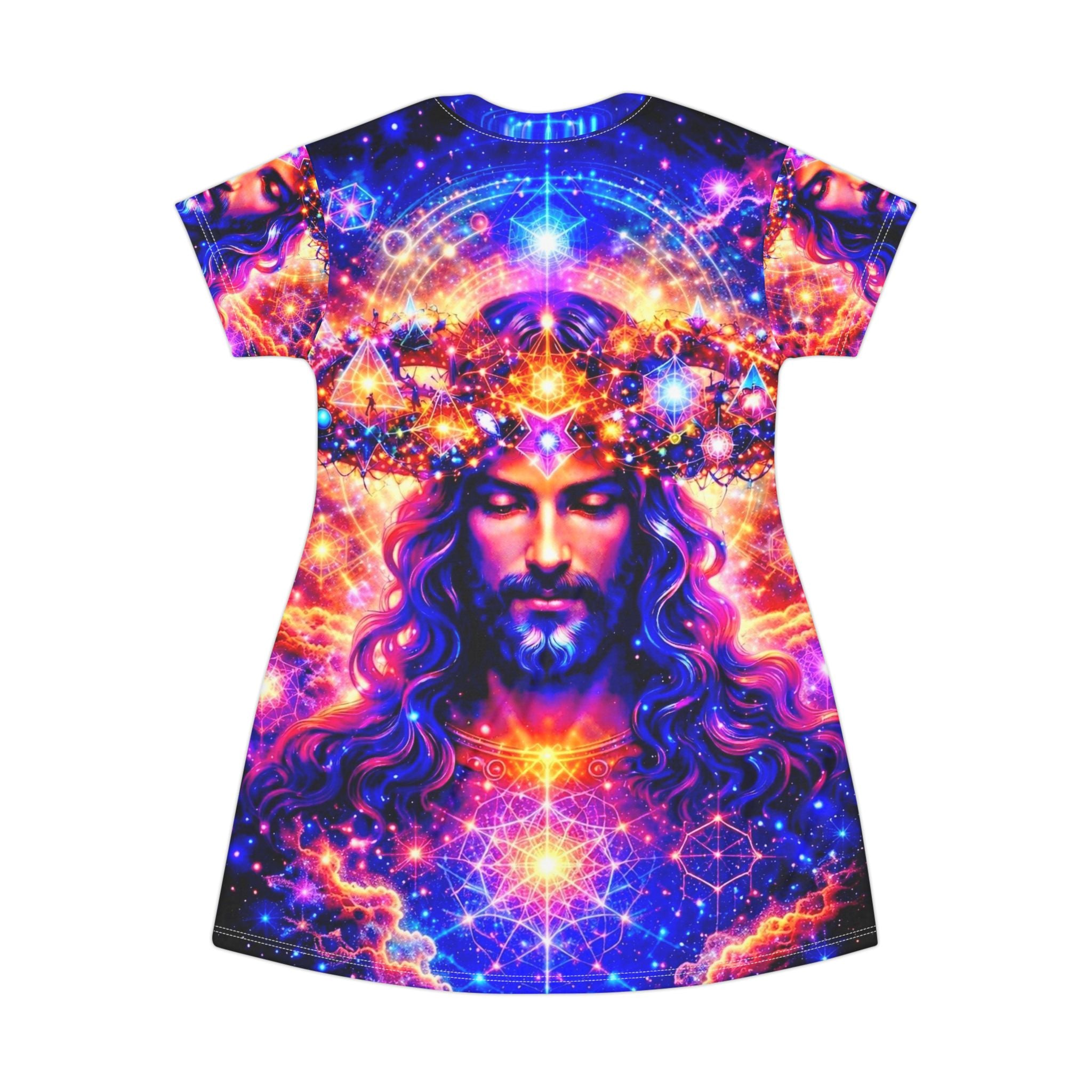 Crown of Light T-Shirt Dress (AOP)