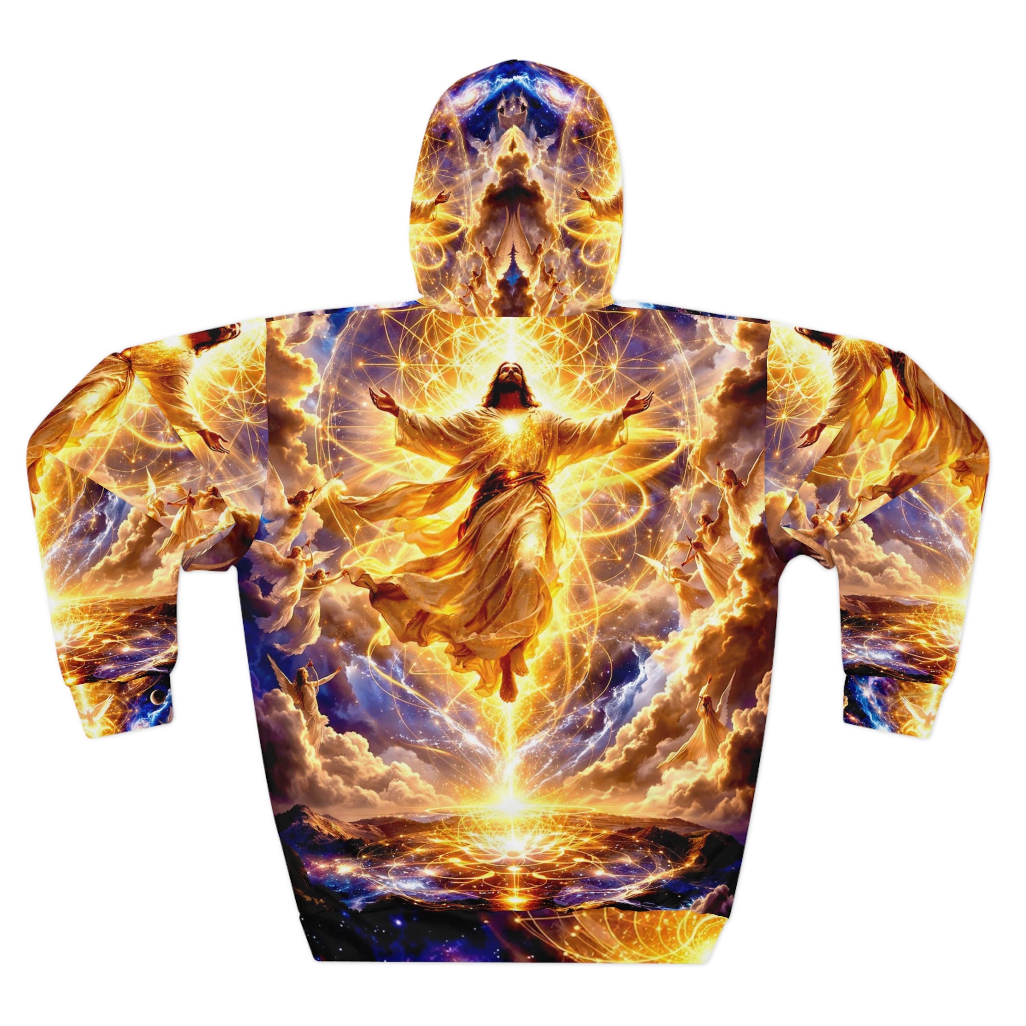 Celestial Resurrection Unisex Pullover Hoodie (AOP)