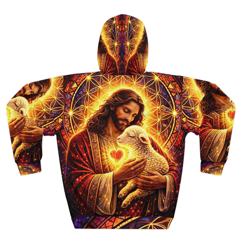 Lamb of God Unisex Pullover Hoodie (AOP)