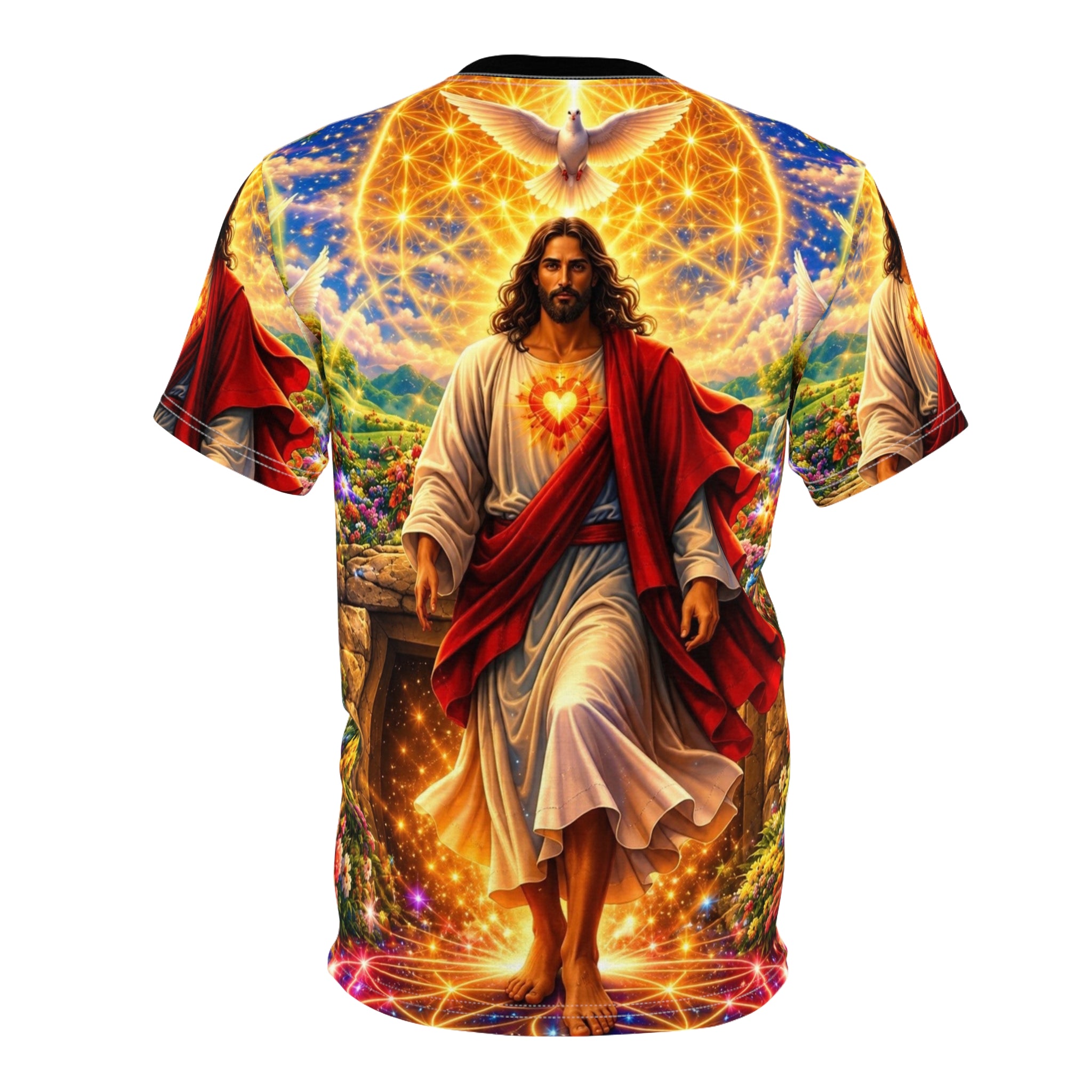 Radiant Ascension Unisex Cut & Sew Tee (AOP)
