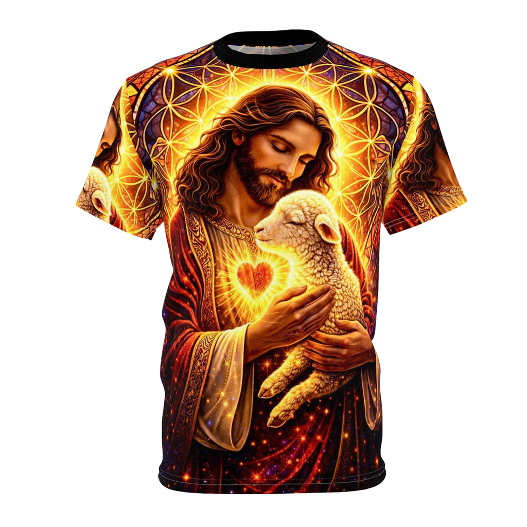 Lamb of God Unisex Cut & Sew Tee (AOP)