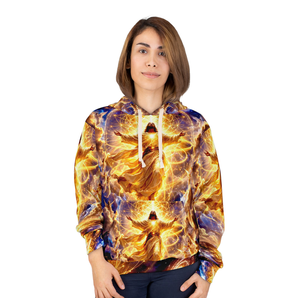 Celestial Resurrection Unisex Pullover Hoodie (AOP)