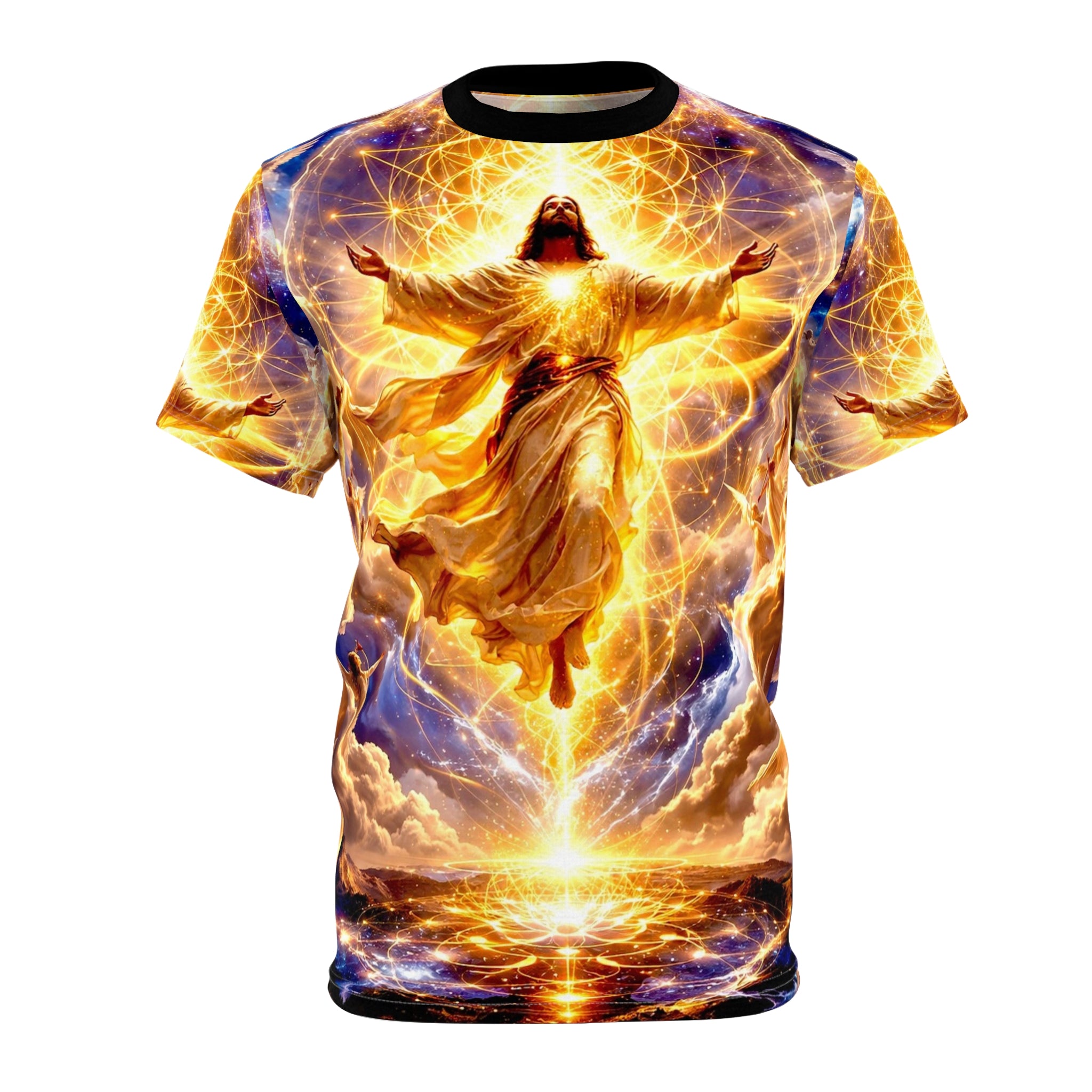 Celestial Resurrection Unisex Cut & Sew Tee (AOP)