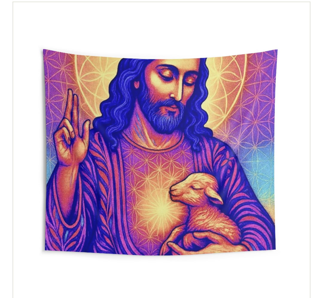 Extra Large The Lamb Tapestry