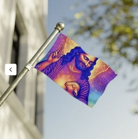 The Lamb Two-Sided Flag