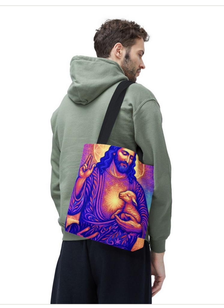 The Lamb Tote Bag