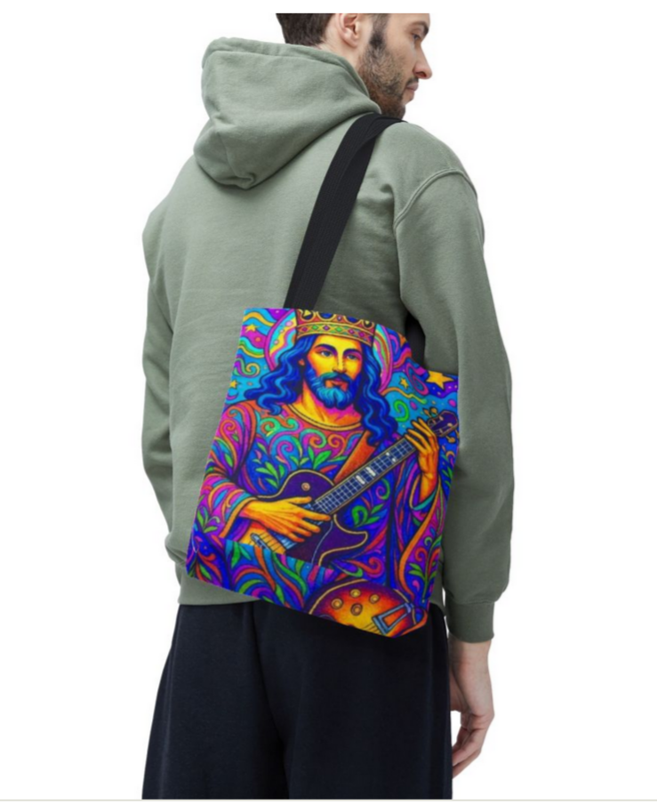 Slamjo Jesus Tote Bag