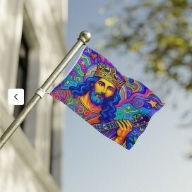 Slamjo Jesus Two-Sided Flag